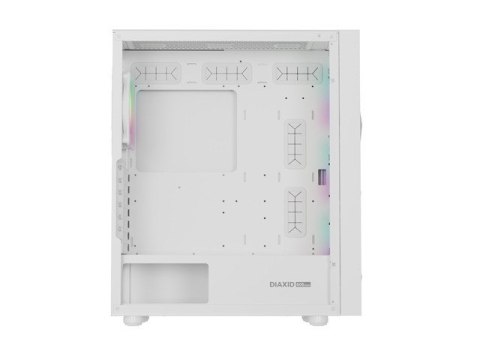 Obudowa Genesis Diaxid 605 ARGB MIDI TOWER USB-C Biała