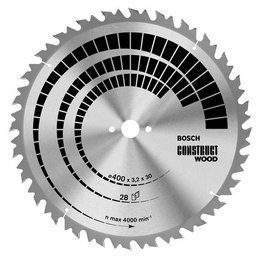 BOSCH PIŁA TARCZOWA CONSTRUT WOOD 450x3,8x30x32z