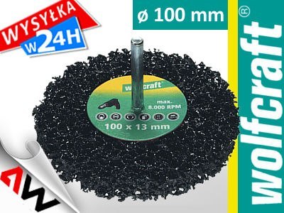 WOLFCRAFT SZCZOTKA 100mm TAR./TRZ./UNIWE ...