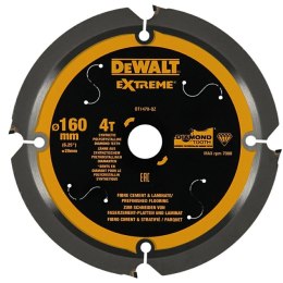 DEWALT PIŁA TARCZ.160x20mmx4z Fibre Cement