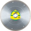 KLINGSPOR TARCZA DIAMENTOWA PEŁNA 200mm x 1,6mm x 30mm DT900FL SUPRA, GRES, SPECIAL,SUCHO, MOKRO