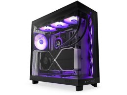 Obudowa H6 Flow RGB z oknem Czarna