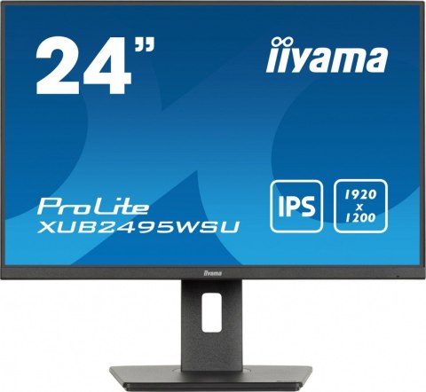 Monitor 24 cale XUB2495WSU-B7 IPS,16:10,300cd,4ms,HDMI,DP,3xUSB(3.2), 1xUSB-c,2x2W,FlickerFree,HAS(150mm)