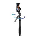 SelfieGo Ultra Aluminiowy selfie stick Bluetooth tripod (33-157,5cm)