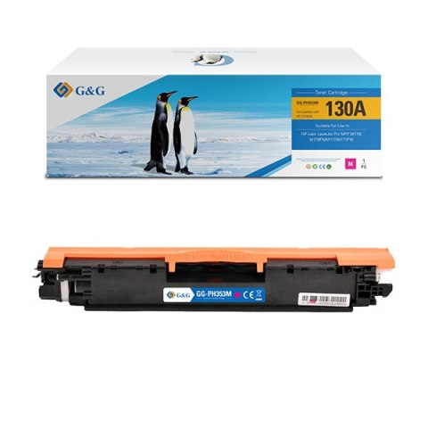 G&G kompatybilny toner z HP CF353A, NT-PH353M, HP 130A, magenta, 1000s