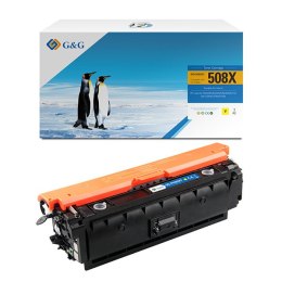 G&G kompatybilny toner z HP CF362X, NT-PH362XY, HP 508X, yellow, 9500s, high capacity