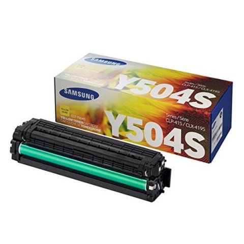 HP oryginalny toner SU502A, CLT-Y504S, Y504S, yellow, 1800s, EOL