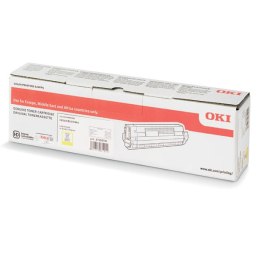 OKI oryginalny toner 47095701, yellow, 5000s