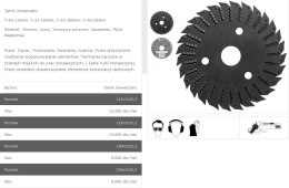 TARPOL TARNIK UNIWERSALNY FI = 125mm x 3 x 22,2mm T-13