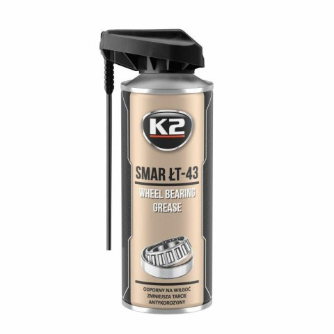 K2 SMAR DO ŁOŻYSK SPRAY ŁT-43 400 ML