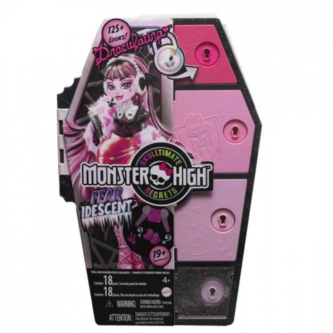 Lalka Monster High Straszysekrety Seria 2 Błyszcząca Draculaura