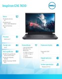 Notebook Inspiron G16 7630 Win11Pro Core i7-13650HX/32GB/1TB SSD/16.0 QHD+/GeForce RTX 4060/Cam & Mic/WLAN + BT/Backlit Kb/6 Cel