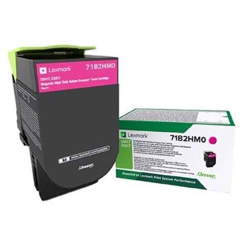 Lexmark oryginalny toner 71B2HM0, magenta, 3500s