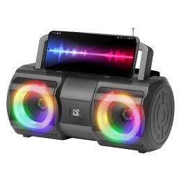 Defender głośnik BEATBOX 20, Li-Ion, 2.0, 20W, czarny, regulacja głośności, przenośny, z podświetleniem LED, wbudowany akum., 80