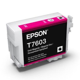 Epson oryginalny ink / tusz C13T76034N10, T7603, vivid magenta, 25,9ml, 1szt