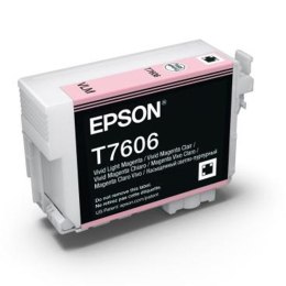 Epson oryginalny ink / tusz C13T76064N10, T7606, vivid light magenta, 25,9ml, 1szt