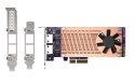 Karta rozszerzeń QM2-2P2G2T QM2 2 x PCIe 2280 M.2 SSD