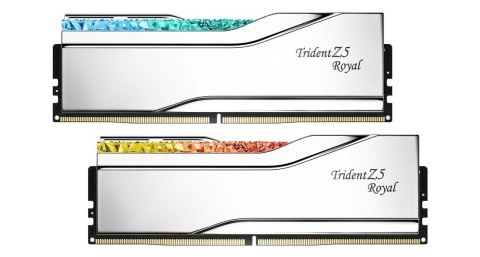 Pamięć PC - DDR5 32GB (2x16GB) Trident Z5 Royal RGB 6400MHz CL32 XMP3 Srebrna