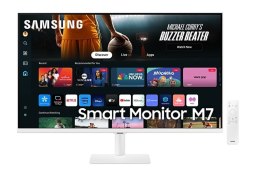 Monitor 32 cale SMART M70D VA 3840x2160 UHD 16:9 2xHDMI 3xUSB 2.0 1xUSB-C (65W) 4ms 60Hz WiFi/BT głośniki płaski biały 2Yd2d