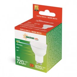 Żarówka LED GU10 9W WW 3000K 820lm 230V