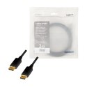 Kabel DisplayPort 4K/60 Hz,DP/M do DP/M aluminiowy 3m