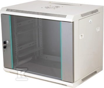 SZAFKA WISZĄCA 19" 12U 600X450 SZARA