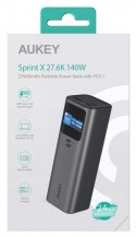 PB-Y45 Sprint X Power Bank | 27600 mAh | 140W | 3xUSB | PD 3.1 | PPS | 28V | Smart Digital Display