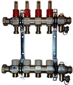 ROZDZIELACZ DSM Z ROTAMETRAMI - 2 PĘTLE