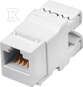 GNIAZDO KEYSTONE RJ45 UTP KAT.5E