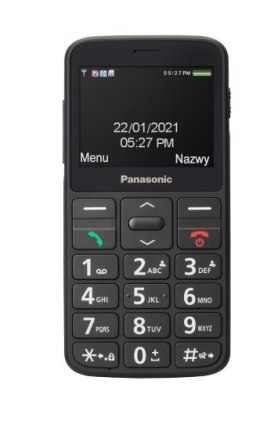 Telefon dla seniora KX-TU160 czarny