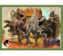 Puzzle 4w1 Groźne dinozaury Jurassic World