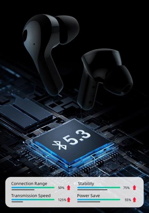 Słuchawki douszne Mibro Earbuds 3 czarne