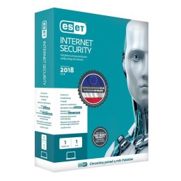 Oprogramowanie ESET Internet Security BOX 3U 24M przedłużenie