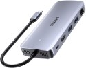 Unitek D1120A01 Aktywny Hub USB-C 10 Gbps, Obudowa na dysk M.2, HDMI