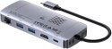 Unitek D1120A01 Aktywny Hub USB-C 10 Gbps, Obudowa na dysk M.2, HDMI