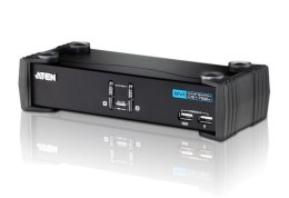 Przełącznik KVMP USB DVI/Audio CS-1762A