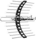 Antena siatkowa DVB-T2 Spacetronik Ares UHF+VHF LTE 5G