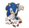 Puzzle drewniane 50 elementów Radosny Sonic