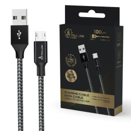 Kabel USB Typ-A do microUSB Smart Life 1m czarny