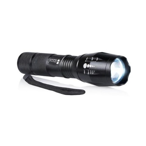 Latarka akumulatorowa LIBOX LB0110 Taktyczna LED T6 ZOOM