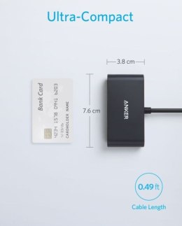 USB-C Hub 3w1 4K HDMI szary