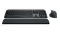 Klawiatura MX Keys S + mysz + podkładka Combo Graphite US 920-011614