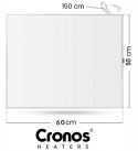 Panel grzewczy IR CRONOS Synthelith PRO CRP-300TWP Grey