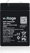 Akumulator AGM Voltage 6V 4,5Ah VE6-4.5