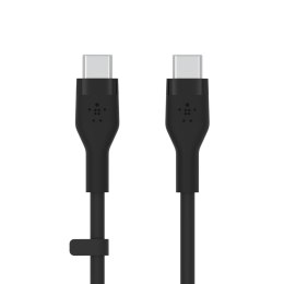 Kabel BoostCharge USB-C do USB-C 2.0 silikonowy 1m, czarny