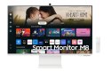 Monitor 32 cale SMART M80D VA 3840x2160 UHD 16:9 1xHDMI 1xUSB-C (65W) 2xUSB 2.0 4ms WiFi/BT HAS+PIV Webcam głośniki płaski biały