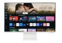 Monitor 32 cale SMART M80D VA 3840x2160 UHD 16:9 1xHDMI 1xUSB-C (65W) 2xUSB 2.0 4ms WiFi/BT HAS+PIV Webcam głośniki płaski biały