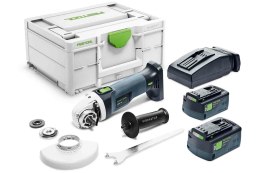 FESTOOL SZLIFIERKA KĄTOWA 18V AGC 18-125 5,0 EBI-PLUS