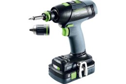 FESTOOL WKRĘTARKA T 18+3-BASIC-4,0 +AKUMULATOR 4,0Ah