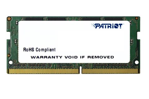 DDR4 SODIMM 8GB 2666MHz PATRIOT Signature CL19 SR